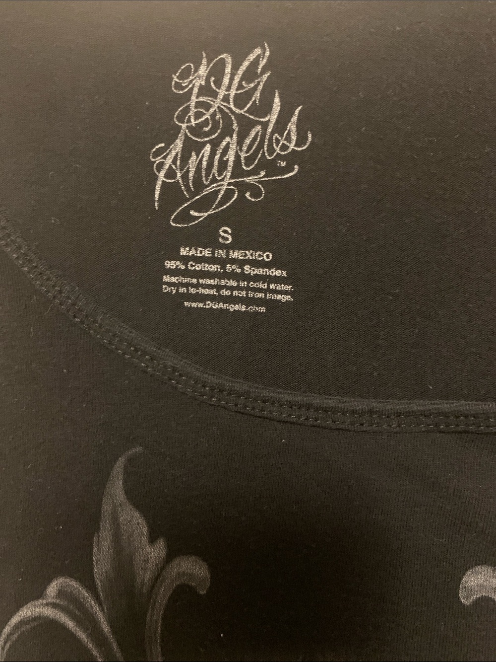 DG Angels Black Graphic Tank Marilyn Monroe S - Picture 5 of 7